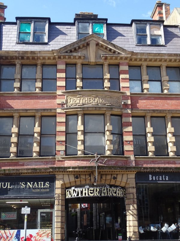 Back on the UK arcades trail with a visit to Carlisle and the Lowther Arcade, which opened in 1904. anarcadesproject.org/lowther-arcade… - new on An Arcades Project website this week