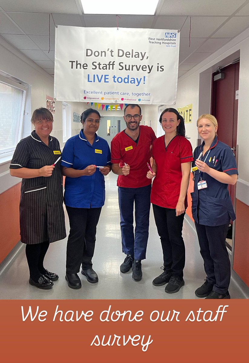 Great start to our staff survey campaign✍️