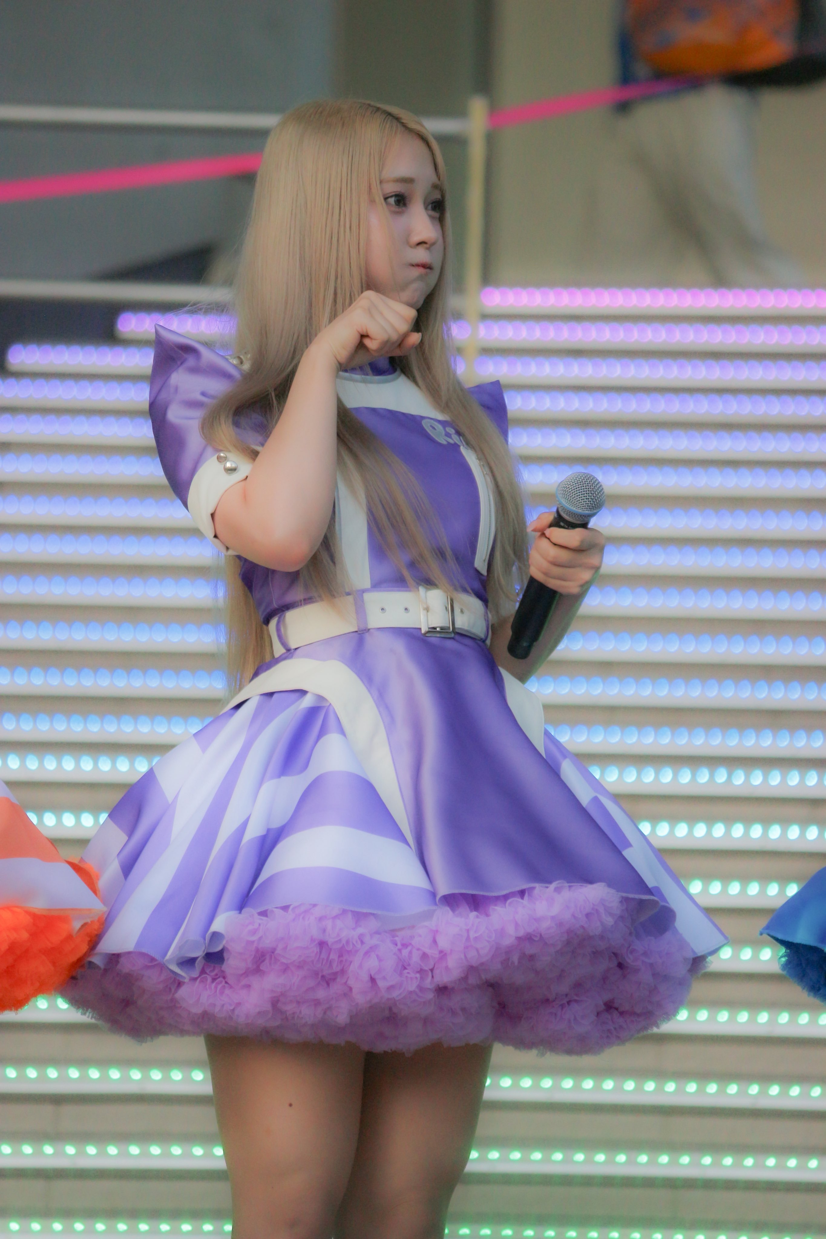 あーちゃん 💜🩷❤️🧡💛💚🩵💙🤍 初めてのショートパンツは 正直、白目むき