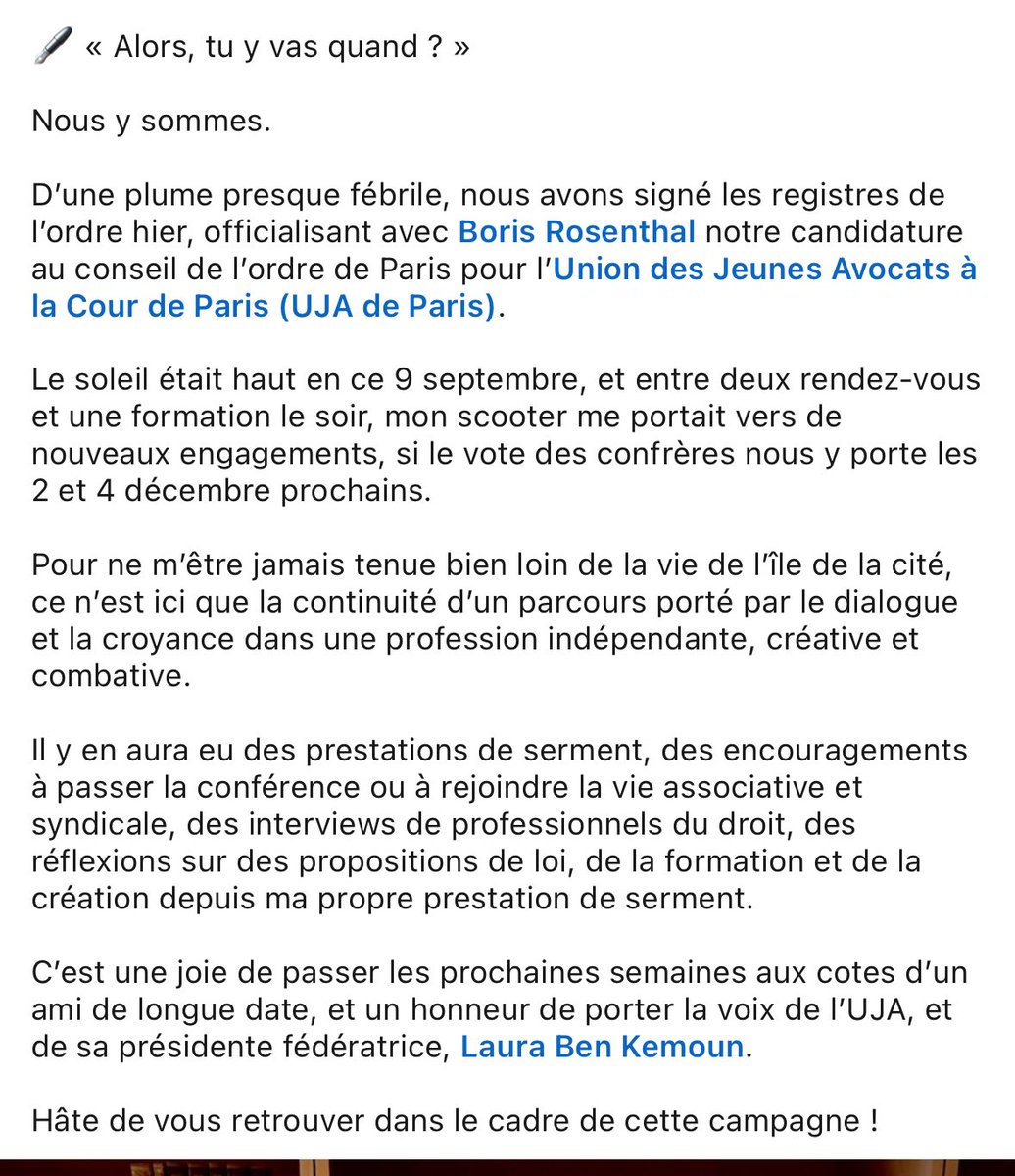 Nous y sommes ! 🖋️