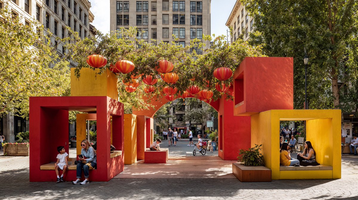 amusementlogic3's tweet image. Conception d&apos;identité, espaces urbains reflétant la culture locale
Système urbain modulaire permettant de personnaliser les places en fonction des traditions, des saisons ou des événements.
👉 amusementlogic.fr/nouvelles-gene…

🧩#designurbain #modulaire #innovation #amusementlogic