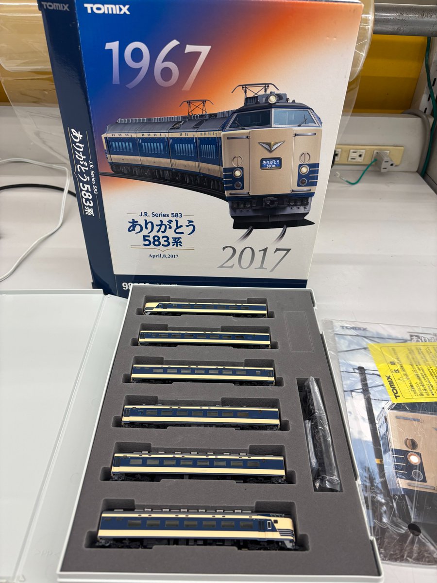 off_marugame's tweet photo. #Ｎゲージ　が入荷しました('ω')
＃丸亀店　ではＮゲージ　#ＨＯゲージ　
の買取を大募集中です。
＃オフハウス　＃鉄道　＃骨付き鳥 https://t.co/44pn7DWt4C