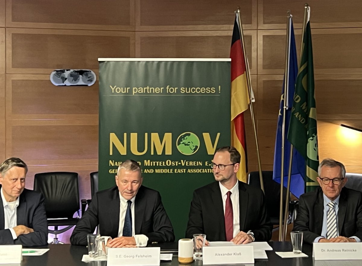 NUMOV / Nah- und Mittelost-Verein e.V. tweet media