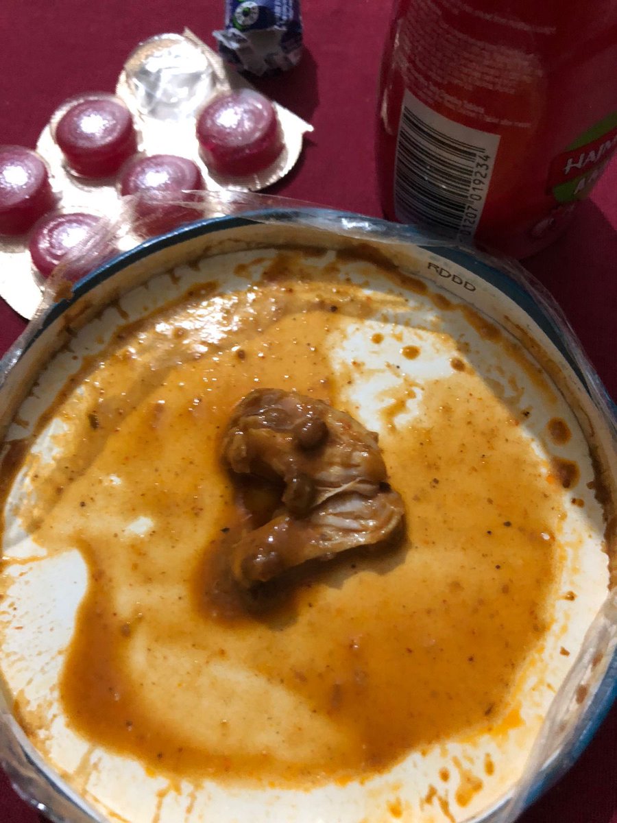 NeelNilkamal's tweet photo. @jagograhakjago it's been two days still no response by zomato, I have mailed them countless time.. 
@zomato a fraud. My case has been picked up by the media. 
Please help sir @JoshiPralhad. 
Getting chicken in dal makhani especially with a vegetarian mother is not acceptable. https://t.co/yJBayDinKP