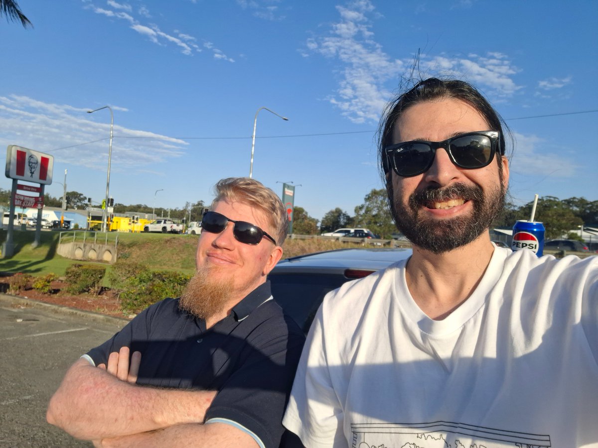 TAJgarou's tweet photo. Last and not least, gotta give the biggest shoutout to NecromacyBlack. For coming alongside me on this road trip to Sydney. Hope you had an amazing time at #OHN19 and basked in the goodness of all things Virtua Fighter. I very much enjoyed our conversations. We did QLD FGC proud. https://t.co/aIbP51NAzN
