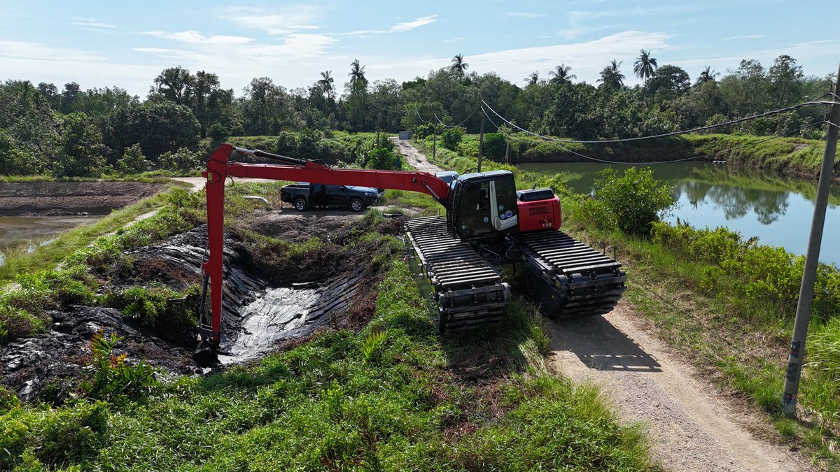 ultratrexgroup's tweet photo. Ultratrex is pleased to announce the successful delivery of the Amphibious Excavator AT120ER-V2, equipped with a Hitachi Zaxis ZX120-3 upper body.

https://t.co/sDkhj8IVgM

#ultratrex
#amphibiousexcavator
#dredgingandenvironmentalcontrolsolution https://t.co/jMA4HvTPzy