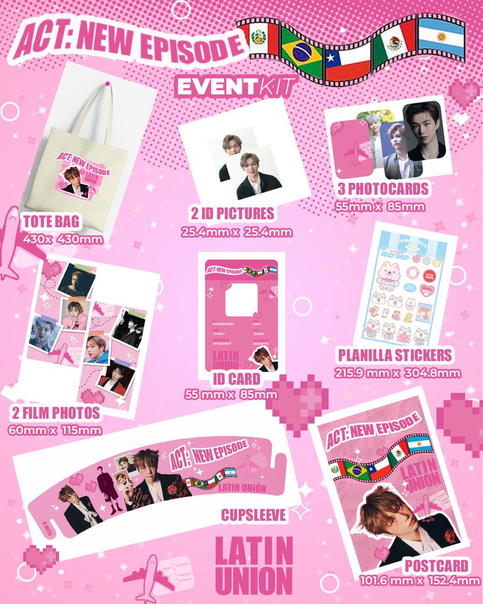 KangDanielMex's tweet image. 🌟 𝙰𝙲𝚃: 𝙽𝙴𝚆 𝙴𝙿𝙸𝚂𝙾𝙳𝙴 𝗘𝗩𝗘𝗡𝗧 🌟

🐾 FLOWD MX 🩷
Celebremos juntos ₊˚⊹ ᰔ

📅 Límite de pago: 15 sept.
📦 Entrega: 27 sept. o día del concierto
💌 EVENT KIT $220 MXN — incluye todo lo de la foto

#강다니엘 #kangdaniel #FLOWD