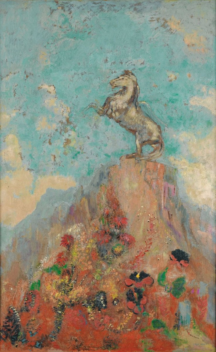 Pegaso. Odilon Redon.