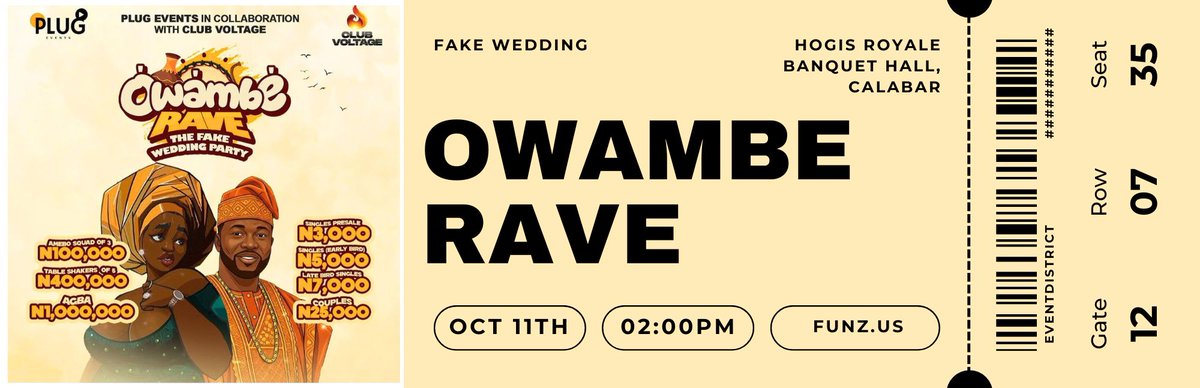 Eventdistrict_'s tweet photo. Hey District 👋 
The Owanbe Rave is slowly coming upon us and we have to show our fore-fathers that the tradition is still intact even if its a fake party. 
PRESALE TICKETS are selling out fast and will close too. 
Visit https://t.co/Op1Vy99tRQ or send us a dm to get yours. https://t.co/p33cWh3yP7