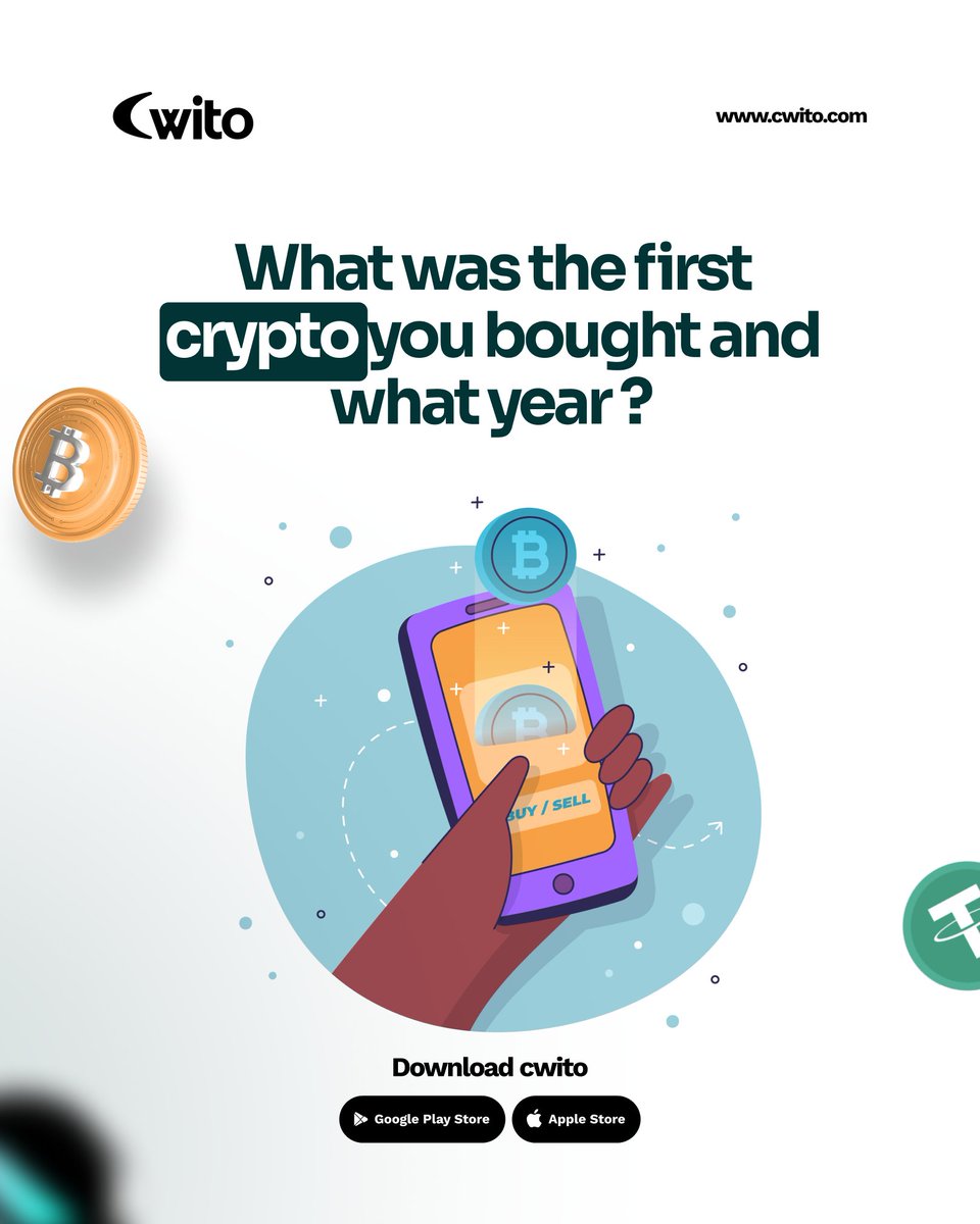 💡 Every trader has a beginning! Share your first crypto purchase and let’s see who’s been in the game the longest.

  #CryptoCommunity #CwitoApp