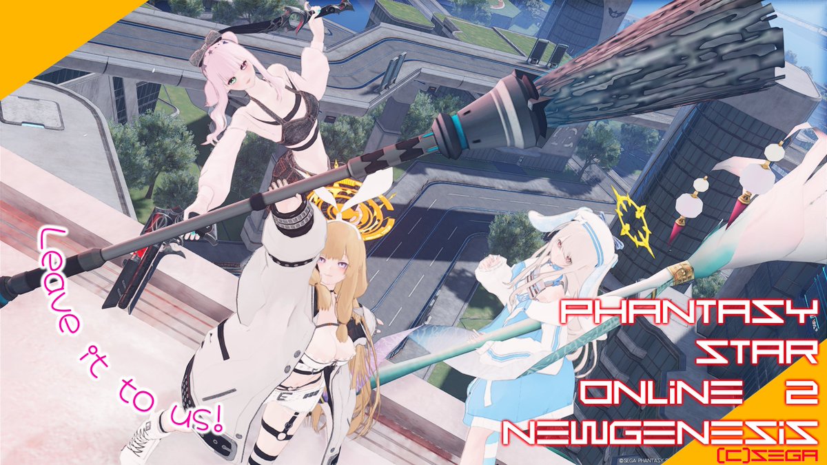 yk9821's tweet image. 昨日V社長じゃもる様の企画に参加した時に撮影させて頂いたカワカワなアークスさん達☺
こよみちゃん（@koyomi_siroki32）
yuttiちゃん（@Rin1768871）
エドナちゃん（@Edna_PSO2）
みんなありがとう！
３枚目は社長本人！
オルタも頑張らなきゃ！

#PSO2NGS_SS 
#メンテの日じゃないけどssを貼る