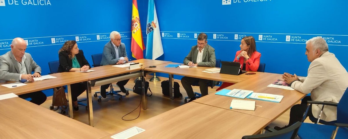 interfish_es's tweet photo. REUNIÓN DE TRABAJO DE INTERFISH-ESPAÑA CON LA CONSELLERÍA DO MAR DE LA XUNTA DE GALICIA
#PescadosProtectores #Interfish #tintorera #pezespada #marrajo #palangre #SOStenibilidad
@ORPAGU @oppburela @Opromar1 @ConxemarOficial @MarXunta @MartaVAgal https://t.co/8bL9k6A9Cd