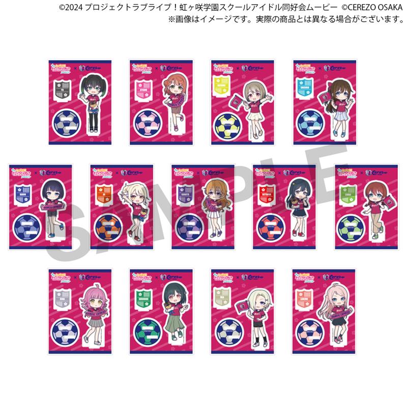 ラブライブ！セレッソ大阪 コラボグッズ 5点セット 朝香果林 唐可可 アクキー Jリーグ×ラブライブ！シリーズコラボグッズ先行受注販売