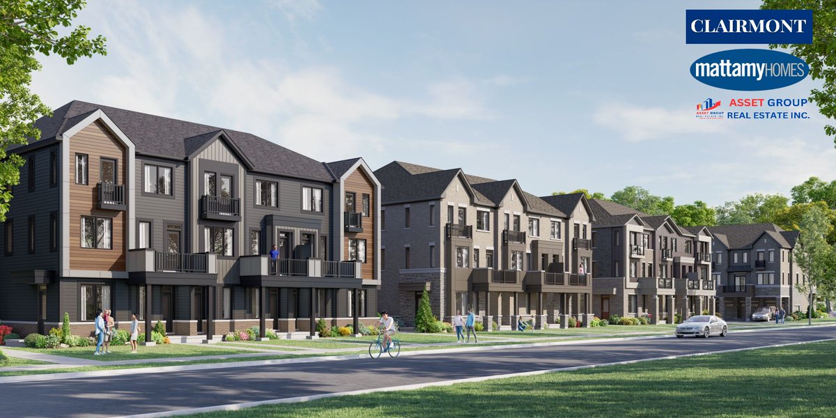 REGISTER WITH US: clairmontguelph.ca

🔥Clairmont🔥
🏗️Mattamy Homes
📍150 Clair Rd W, Guelph, ON N1L 1G1, Canada 
🏠Townhomes and detached homes
 🔐 Est. Occupancy: 2027

📩info@assetgroup.ca