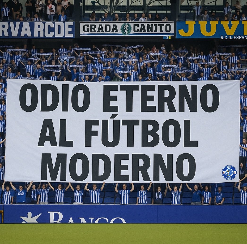 Clubperico's tweet image. #RCDE || ❌ ODIO ETERNO.