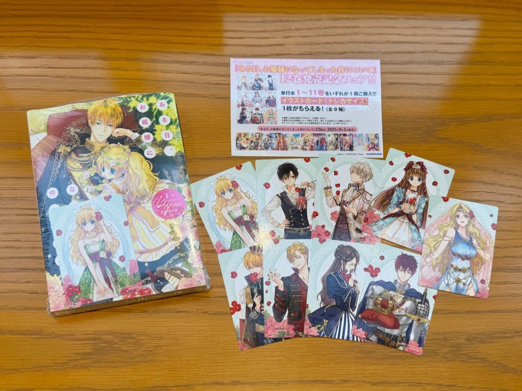 ある日、お姫様になってしまった件について TSUTAYA 特典イラスト