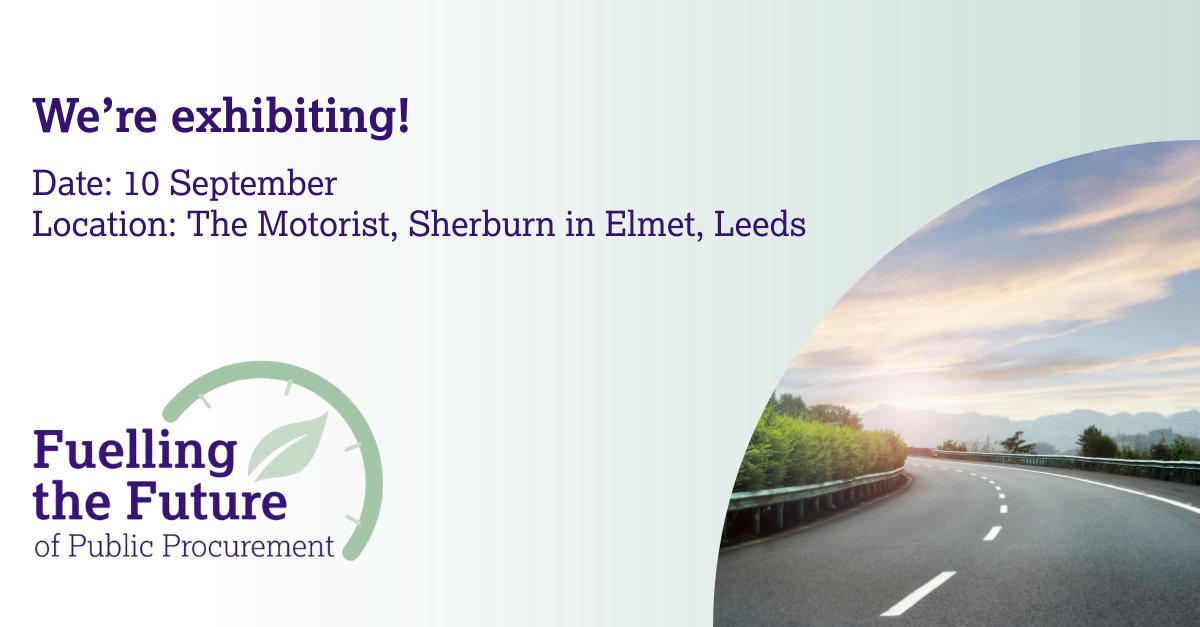 We're exhibiting at YPO's public sector procurement fleet event! 🚐
 
Joining some of the industry’s leading experts and suppliers at YPO's first ever public sector procurement fleet event to showcase the developments which have been made in alternative fuel fleet vehicles.