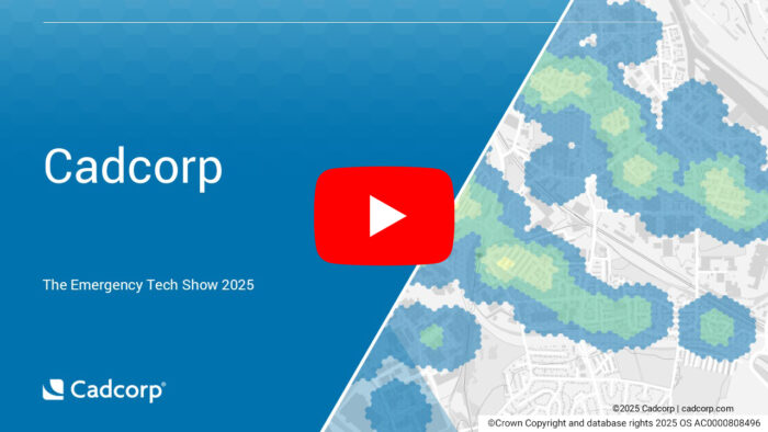 cadcorp's tweet image. Only 1 week to go! Join us at @emergencytechuk where we will showcase an extensive range of #GIS and #WebMapping software and services for #EmergencyServices. You can find us in the @OrdnanceSurvey Mapping Zone (H38). Here's a preview of what to expect - bit.ly/4oaO4uM