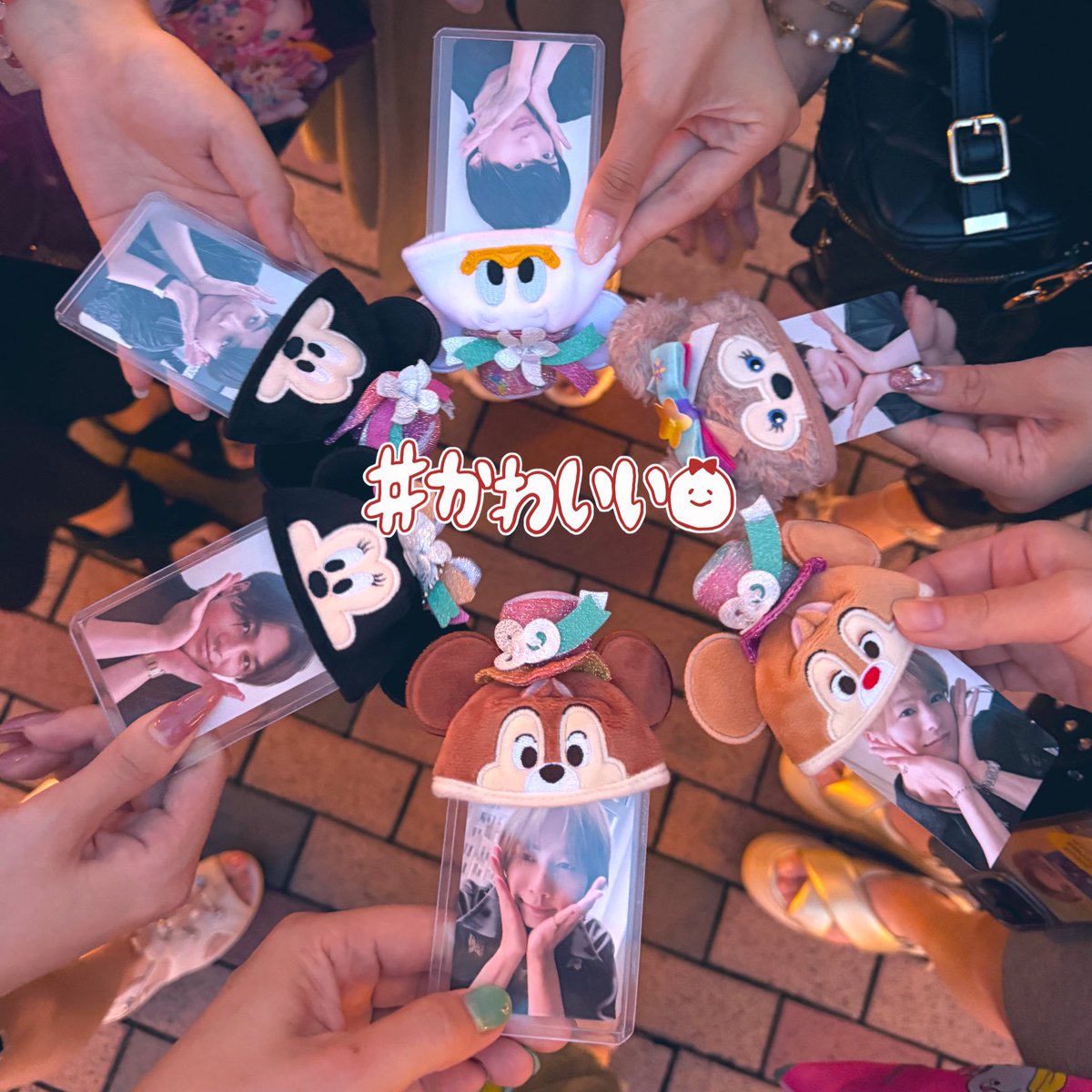 台風🌀直撃だったけどディズニー楽しかった💚