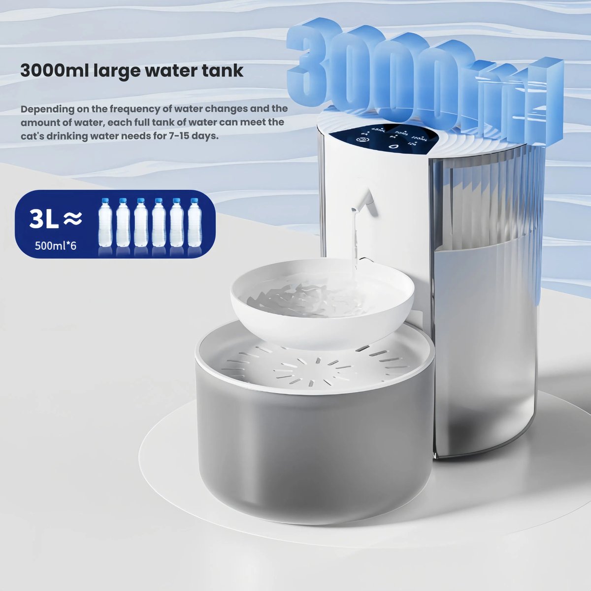 Upickpickstore's tweet photo. Fresh water for your pets! 🐶🐱
3L smart wireless fountain, automatic cleaning, for cats &amp; dogs. Stress-free hydration!
👉 https://t.co/wxchyYAH4I

#PetFountain #PetCare #PetHydration #CatAndDog https://t.co/hqP8b3u4yT
