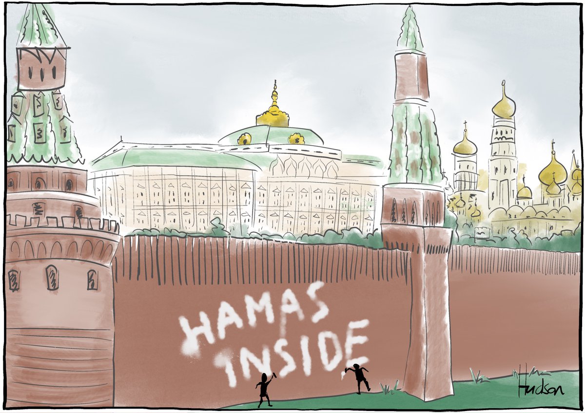 Two birds (they probably would) #Israel #Russia ko-fi.com/hudsoncartoons