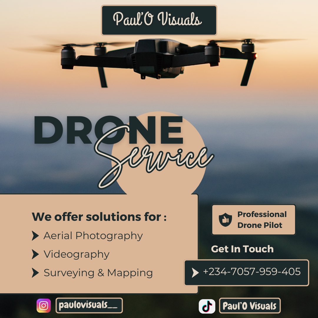 Oluwabig23's tweet image. My next client could be scrolling right here 👀✨ Do me a favor—engage this post, let’s help destiny connect us 😂🙏
#dronetech
#arise
#ariseforimpact