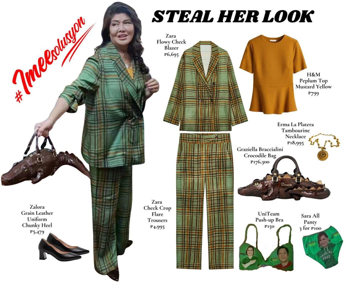 JEPAYduHOLSTEIN's tweet photo. Tangeeeena nung bra’t panty ni Imee Marcos bwhahahaahahahahaha #seenonfb https://t.co/dsoII7cu4n