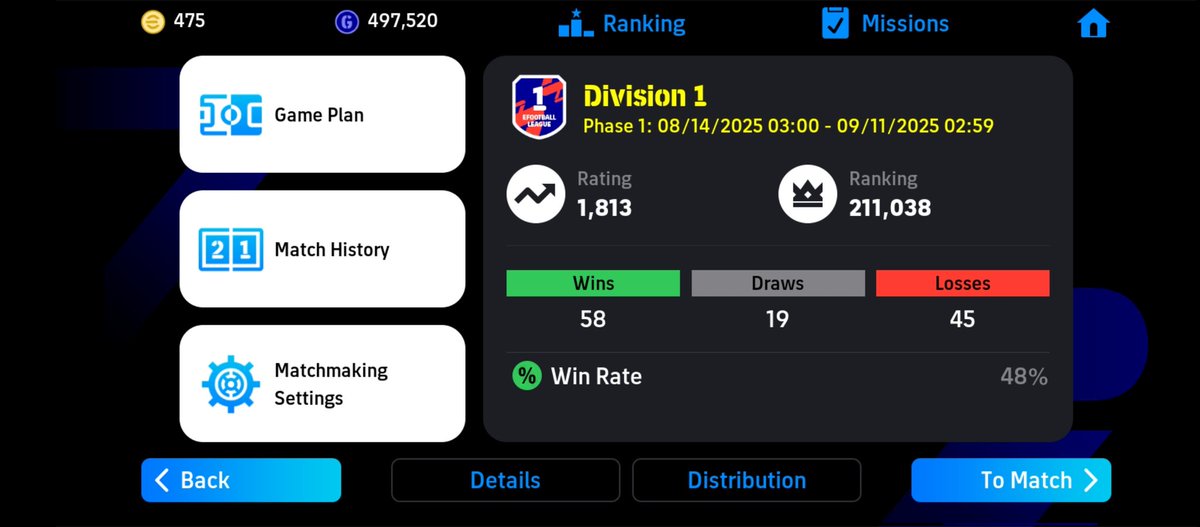 7archi_'s tweet photo. @Bright_Ng__ Finally made it to 1st division!
I ended up with severe anger issues but it's worth it I guess https://t.co/MgKUkEopJG