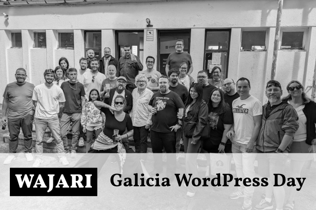 Galicia #WordPress Day en Lugo es un plan veraniego pequeño, pero lleno de cariño y buen rollo ❤️

Es la esencia de la comunidad de WordPress. Simplemente, conectar con otras personas. 

En mi blog todos los detalles👉 wajari.com/blog/galicia-w…