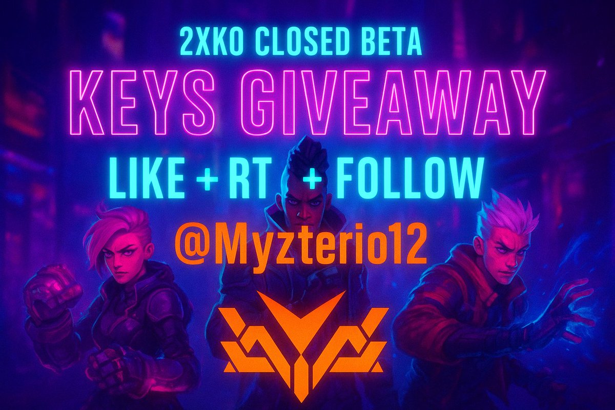 🎮 2XKO CLOSED BETA – KEYS GIVEAWAY 🎮

✨ ¡Participa para ganar tu acceso a la beta cerrada de 2XKO!
👉 Solo debes:
🔸 Dar LIKE
🔸 Hacer RT
🔸 Seguirme: <a href="/Myzterio12/">OLG Myzterio</a>

⚡ ¡Los ganadores serán anunciados pronto!
#2XKO #Giveaway #Sorteo #betadevolution 

(si, imagen con ia)