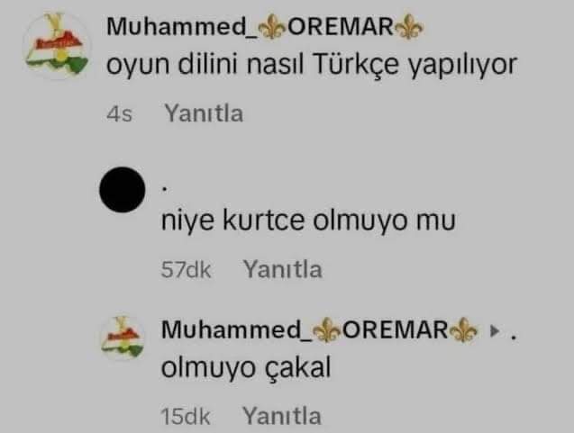 Niye kürt kahvesi yok mu