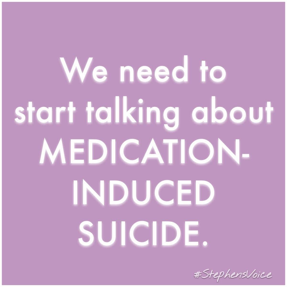 VoiceStephen's tweet photo. 💜World Suicide Prevention Day 10th September 💜

Government-led Suicide Prevention strategies will never have any success until they consider the impact of prescribed drugs in the ever-rising suicide rates and take action. 

#StephensVoice #PrescribedHarmAwareness #SuicidePrevention #WorldSuicidePreventionDay