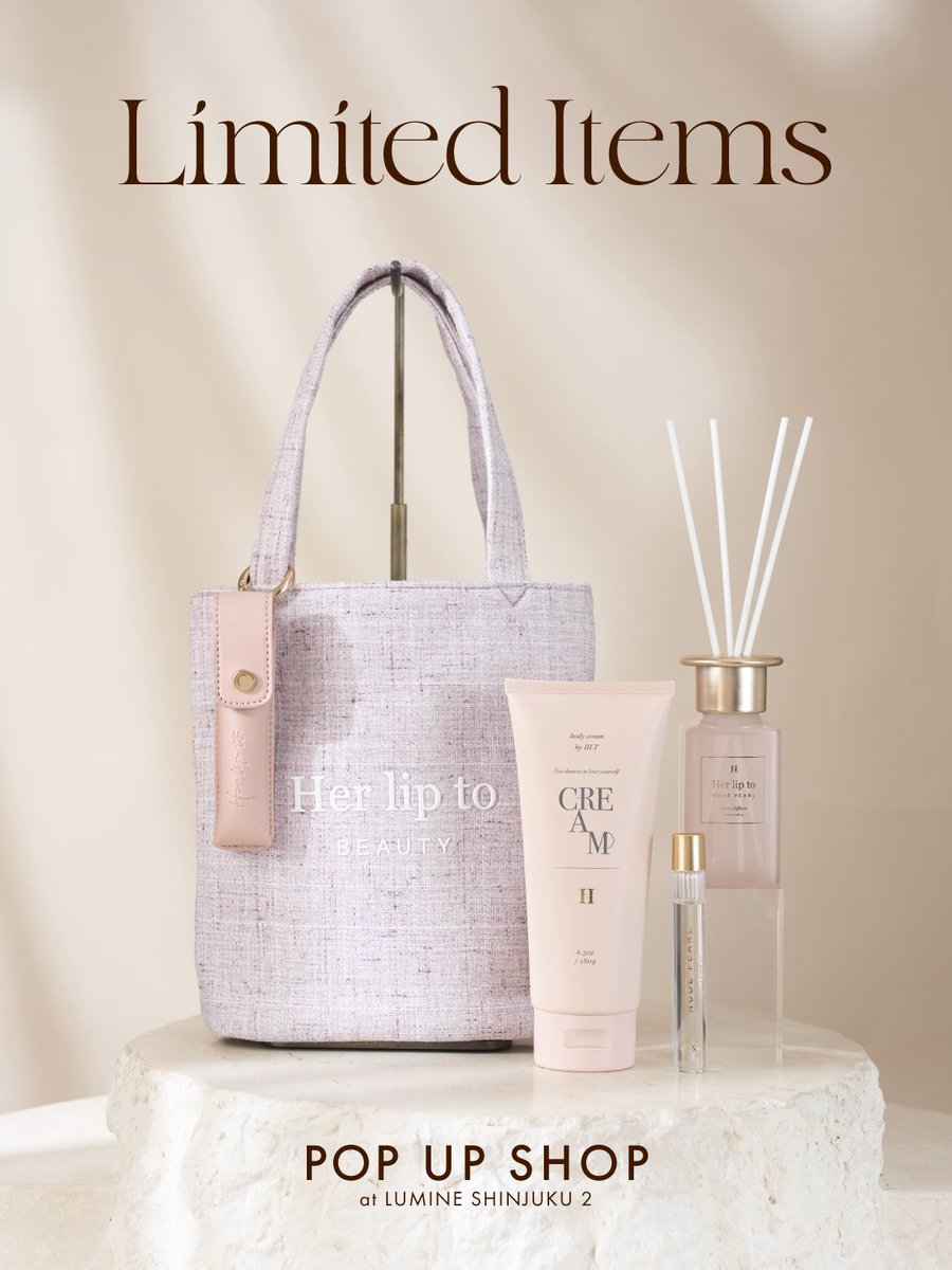 限定アイテムが登場／ 9月15日(月)から ルミネ新宿 ルミネ2にて開催