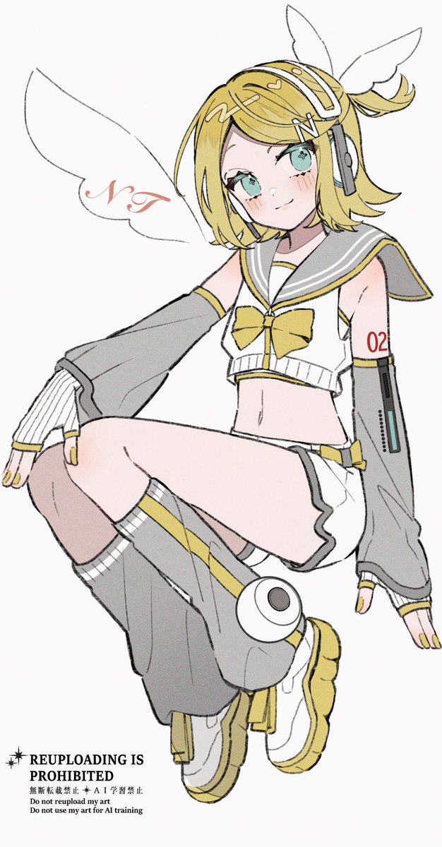 鏡音リン 「NTリンちゃんはエンジェル」|まか@超ボマス1日目(
