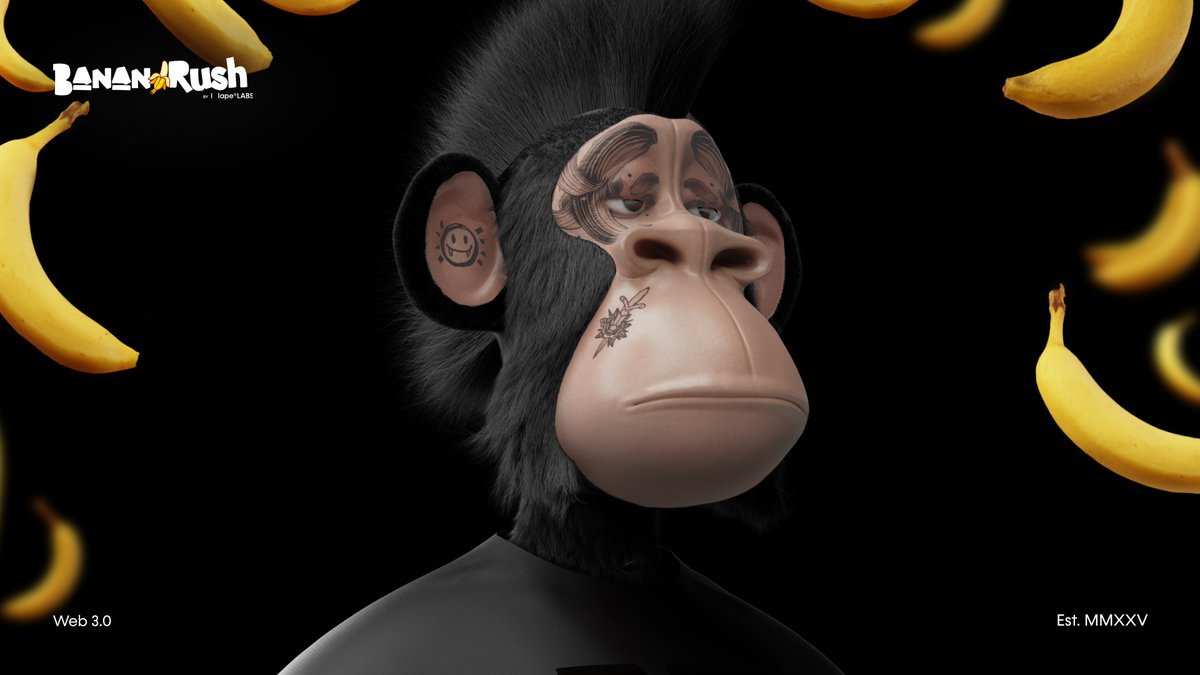 bananarush_io's tweet image. Join the #BananaRush revolution! Dive into a wild Web3 adventure with us. Collect, trade, and rush to the top!  🍌
👉 t.me/banana_rush_bot

#NFTs #Web30 #CryptoGaming