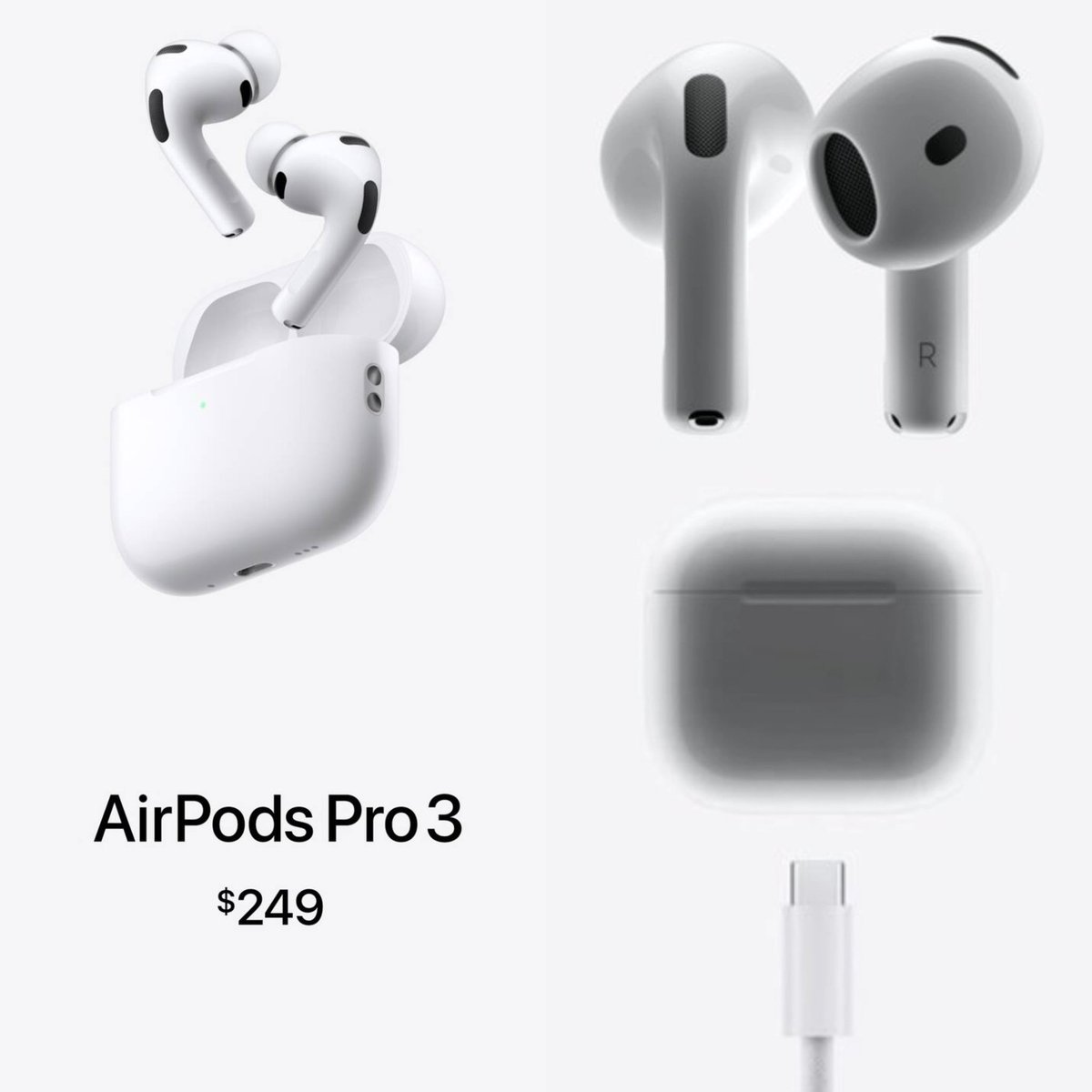 drbeel_techno's tweet photo. #Apple
أعلنت أبل رسميا عن سماعتها البلوتوث اللاسلكية الجديدة #AirPodsPro3 و #WatchSeries11 و #WatchSE3 القادمة للأسواق 19 الجاري بسعر 249$ و :
- متابعة حالة القلب
- متابعة اللياقة البدنية
- ترجمة فورية
- عزل الضوضاء التفاعلي
- بطارية تدوم 10 ساعات https://t.co/BQaOiakSM6