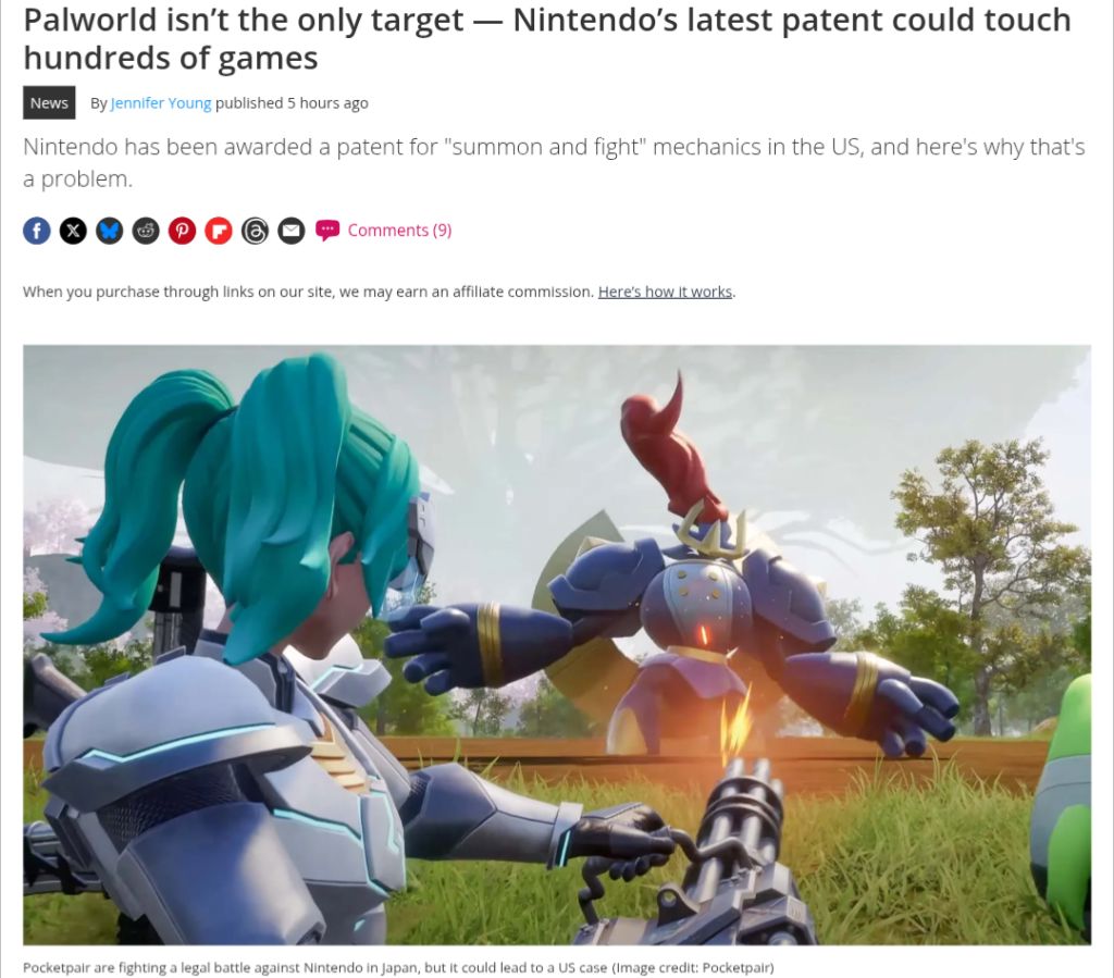 Pirat_Nation's tweet image. Nintendo Just Patented Summoning:

This will affect not only Palworld but many games like Fromsoftware Souls on another platforms