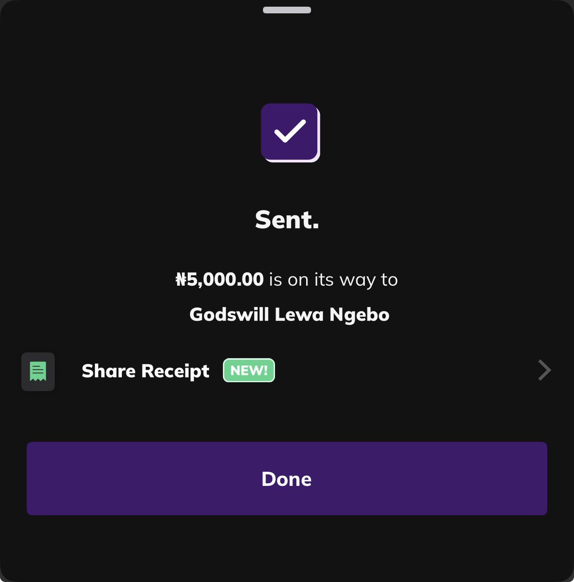 Wappyking_'s tweet photo. 5k sent ✅ 

#Greenluck2 https://t.co/WEhwR39dhP