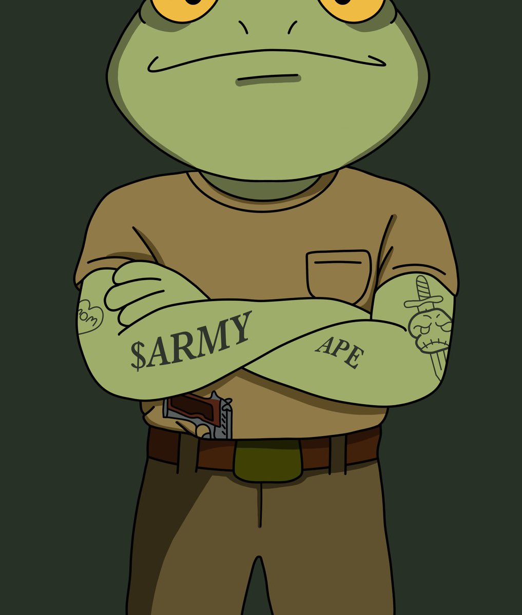 <a href="/W0LF0FCRYPT0/">The Wolf Of Crypto Streets</a> $ARMY 🪖✨; Military Community is inevitable 

x.com/71seekfreedom/…