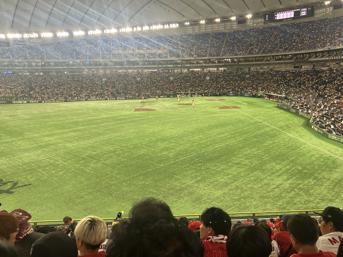 今日はここから観戦🎏
#広島東洋カープ