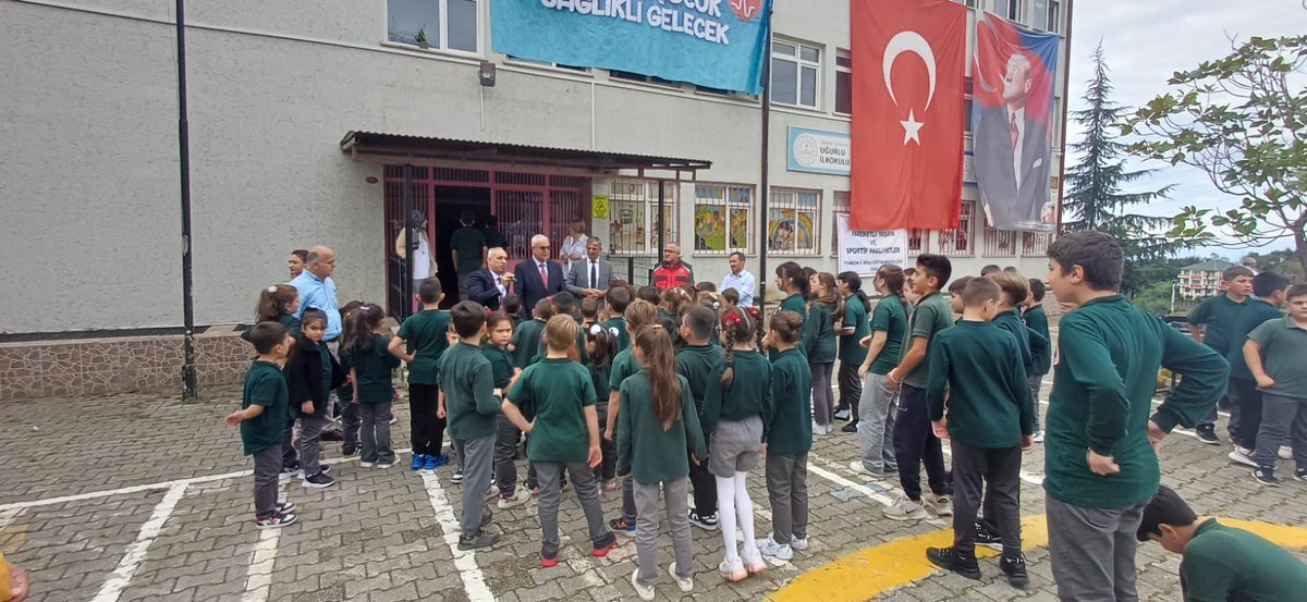 Bu eğitim öğretim yılında da Sağlıklı çocuk sağlıklı gelecek protokolü etkinliklerimize kaldığımız yerden devam ediyoruz. Uğurlu İlkokulundaydık...
