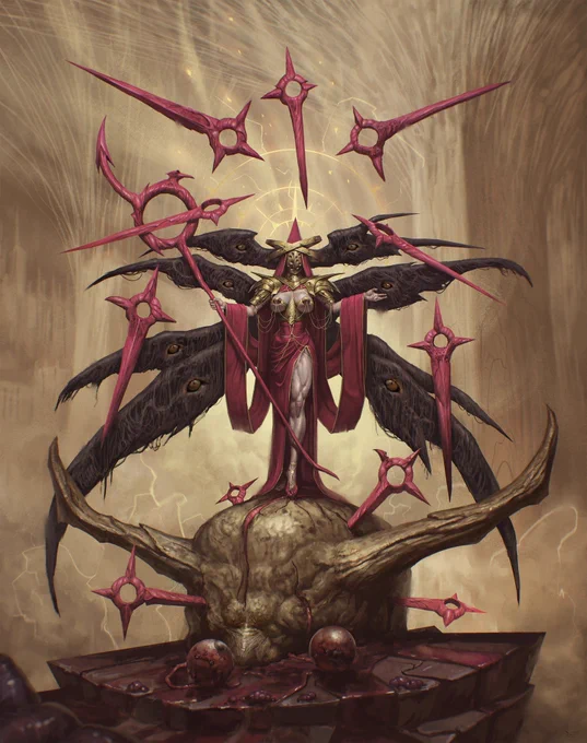 Illustration | Camael, Scourge of God Artist: