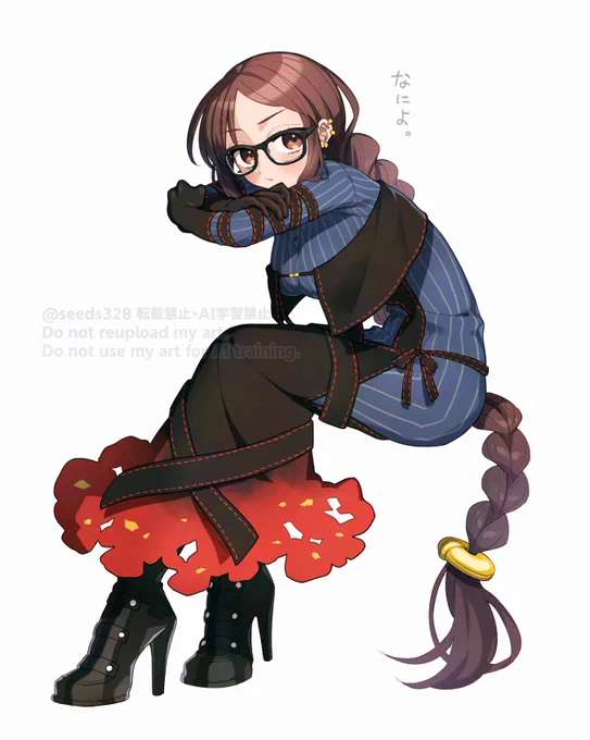 らくがき虞美人 机と椅子は心の目で見てください