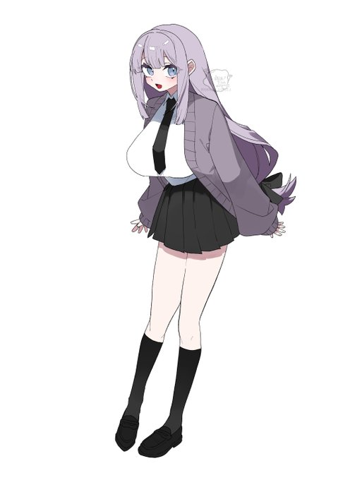 カーディガン着た橘 