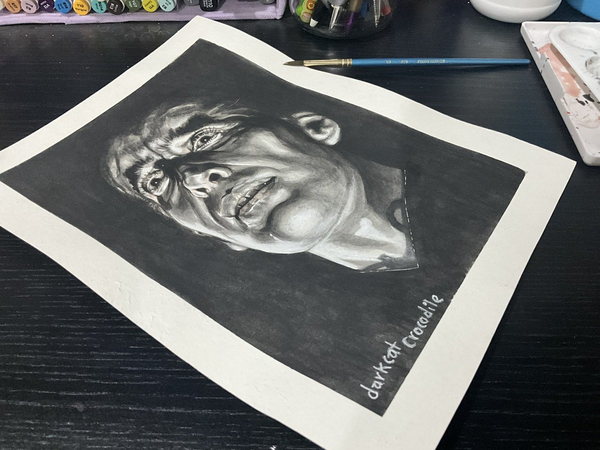 🐀🩸🕸️Hammer Dracula 🕸️🩸🐀

  #ChristopherLee as the Count❤️
watercolors 🎨🖌️

#hammerfilms #dracula #icon #sketch #drawings #practice #watercolor #portrait #horrorfilm #painting