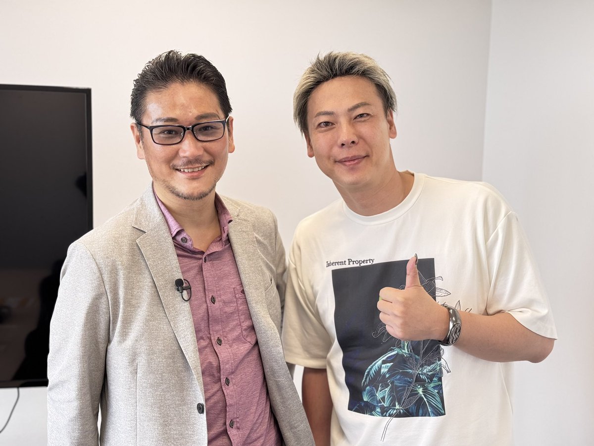 🐅令和の虎 Tiger Funding🐅 2025年8月の収録の オフショット②📸 虎の