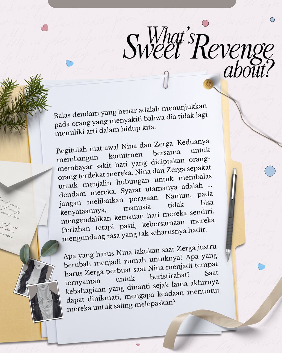 What’s About Sweet Revenge?

Zerga-Nina dalam misi membalas dendam ke Alden dan Ruby! Kira-kira rencana mereka bakal berhasil? Atau malah … gagal totaaaal?

<a href="/triviaindriani_/">triv🍒</a>