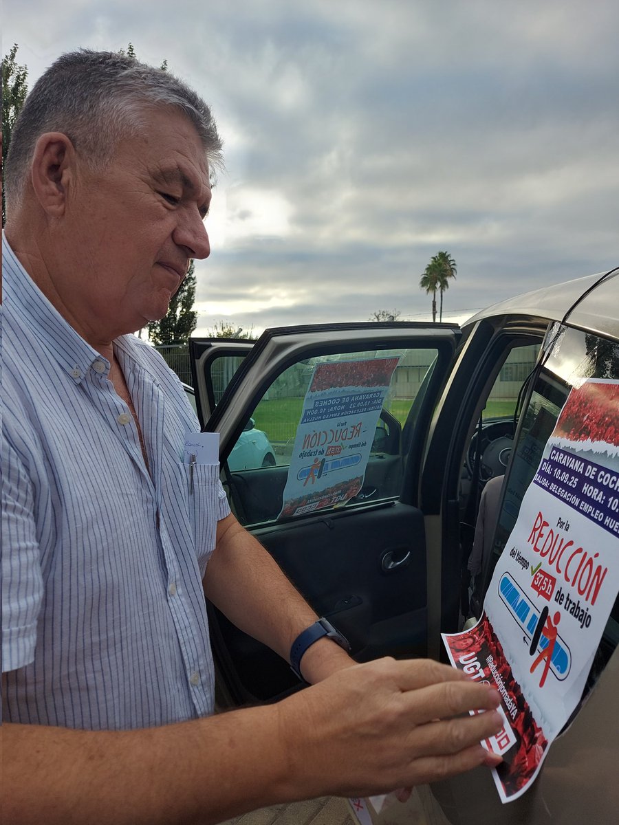 El S.G de <a href="/UGTHuelva/">UGT Huelva</a>  Francisco Gutierrez , <a href="/gutihuelva/">Fco. J. Gutierrez. GUTI</a>🗣La reduccion de la jornada laboral a 37'5h:
➡️Mejorara la vida de los trabajadores
➡️Fomentara la conciliacion familiar y dinamizar el empleo
➡️La productividad mejorara.
#ReduccionJornadaYa