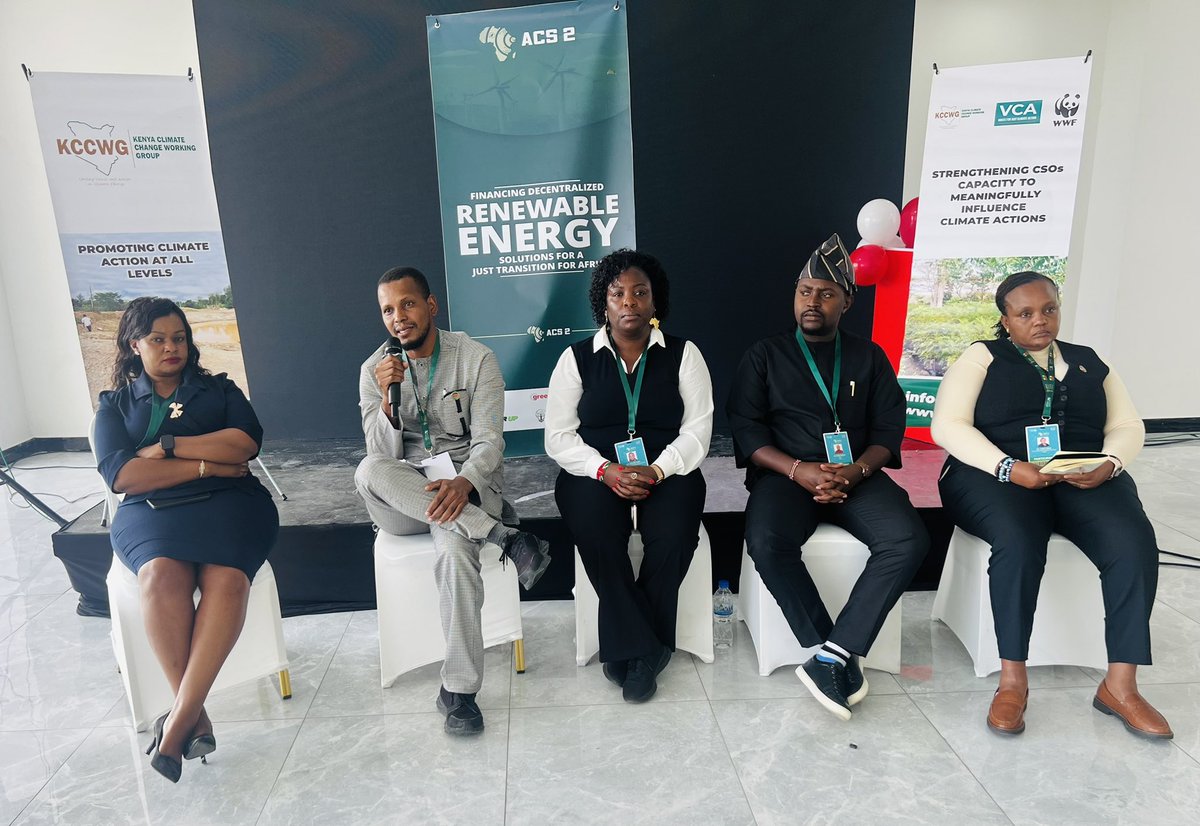 Honored to host our side event at #ACS2 with 5 Kenyan legislators led by <a href="/senatorkajwang/">Senator Kajwang', CBS, MP</a> 
Key discussions: DRE to reach 600M+ without power, unlocking local financing, empowering SMEs to scale access. #EnergyAccess <a href="/BrianMisiati/">The Climate Ambassador</a> <a href="/KCCWG/">The Kenya Climate Change Working Group</a> <a href="/SEforALLorg/">Sustainable Energy for All</a> <a href="/kiolijohn/">john kioli</a> <a href="/GreenFaith_Afr/">GreenFaith Africa</a>