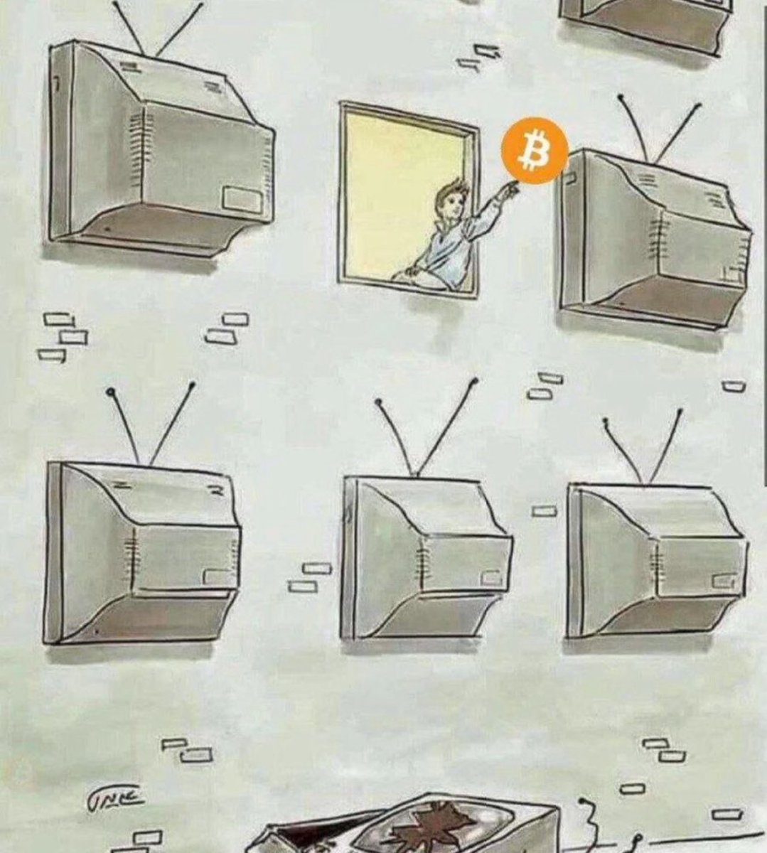 Avoid Mainstream Media. #Bitcoin